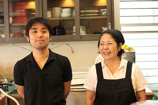 お母さんと息子さんは宮古の方