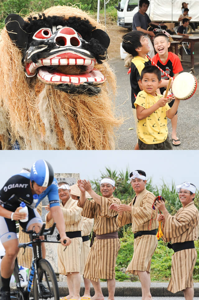 クイチャー　獅子舞