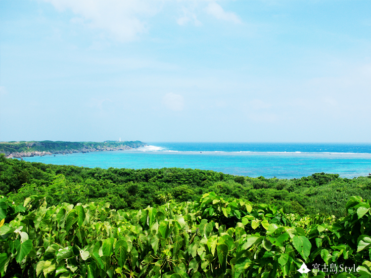 東平安名崎の絶景②